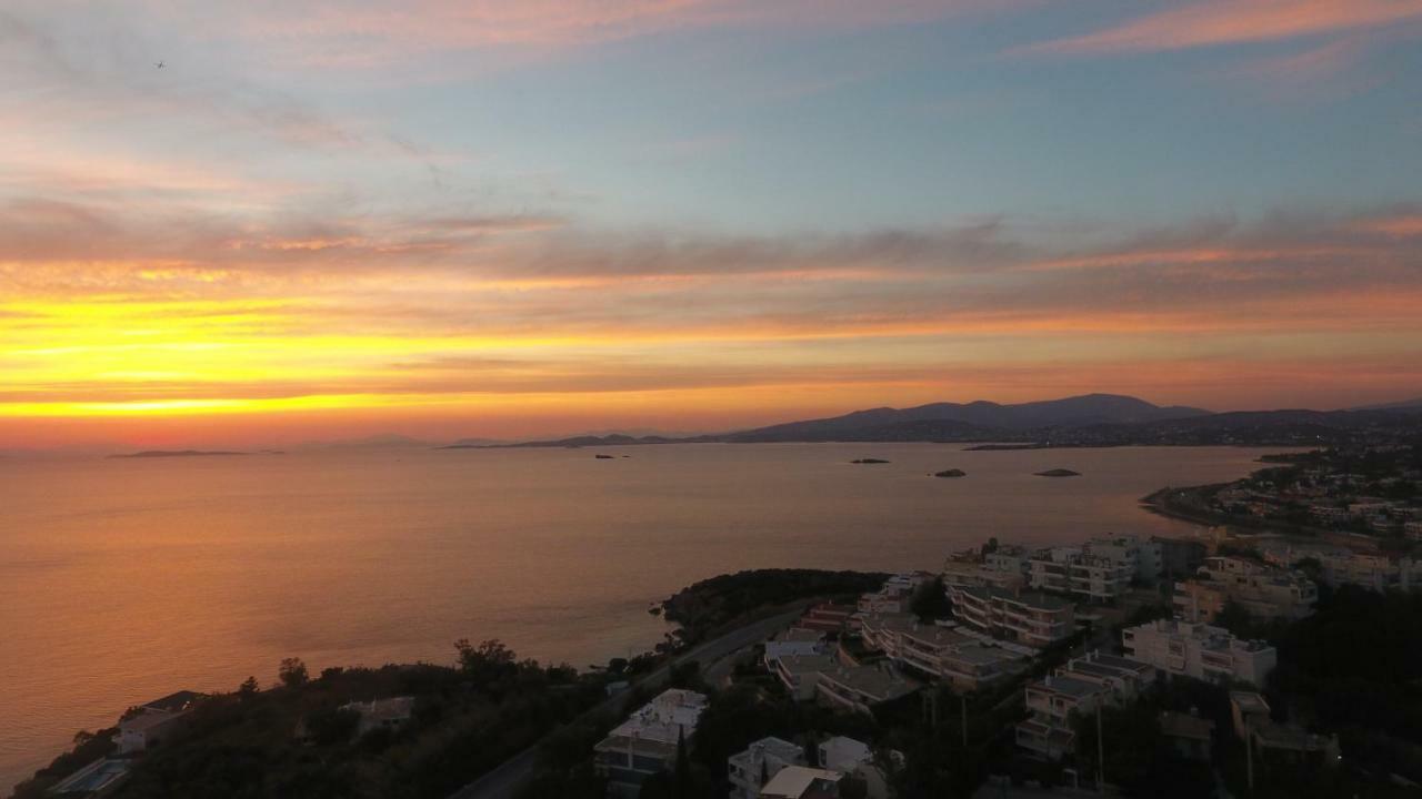 Saronida Summer Studio With Breathtaking View 拉格尼西 外观 照片